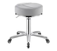Lkvent Sgabello con rotelle rotondo versatile Sgabello sgabello