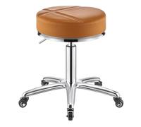 Lkvent Sgabello con rotelle rotondo versatile Sgabello sgabello