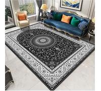 Lkvent tappeto Tappeti in stile moderno, tappeti spessi e morbidi con design tradizionale a medaglione sultano, for veranda, corridoio, studio, salotto