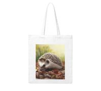 LKVNSWERT Borsa tote in tela con disegno di tartarughe marine con diamanti per donna borse per la spesa borsa riutilizzabile a tracolla, Riccio, Taglia unica