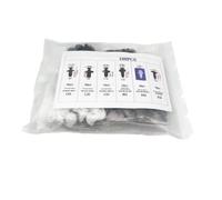 LKWVQRQE 50 / 100Pcs Bumper Clips Auto Buckle Parts Kit Multiple Style Plastic Retainer Fasteners Clip Car Body Push Rivets Bumper Retainer Clips(100pcs)