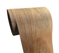 LKXHarleya 1 Rotolo di impiallacciatura in Noce Nero Naturale, 20x270 cm, Sottile Pannello Decorativo in Legno massello Fatto a Mano Fai da Te per la ristrutturazione dei mobili