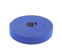 LKXHarleya 20mm × 5m Blu Riutilizzabile Cinturino Per Cavo, Fascette Di Fissaggio A Strappo E Fascette, Nastro Adesivo Doppio Lato, Cucire Su Telaio E Rotolo Di Nastro