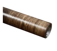LKXHarleya Carta adesiva decorativa impermeabile, 60 cm x 10 m, carta da parati a righe in legno per mobili da bagno, ripiani, mobili, pareti di casa, fai da te, 5
