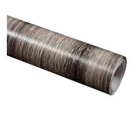 LKXHarleya Carta adesiva decorativa impermeabile, 80 cm x 3 m, carta da parati a righe in legno per mobili da bagno, ripiani, mobili, pareti di casa, restauro fai da te, 12