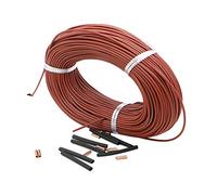 LKXHarleya Cavo Riscaldante A Pavimento, Cavo Radiante A Infrarossi Portatile, Accessorio Termostato Riscaldamento A Pavimento Per Pavimento Caldo, 100m
