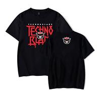 LKY STAR Technoblade Merch T-Shirt per Ragazzi Ragazze Techno Agro Tops Uomo Donna Cosplay Manica Corta Tee XXS-4XL