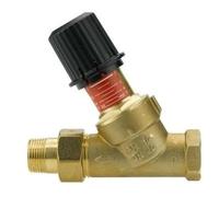 LKYAQJKGQ Valvola di ritegno differenziale Pressione Bypass Riscaldamento a Pavimento dell'Acqua Valvole Controllo Collettore della valvola Ottone DN15/DN20/DN25(DN25)