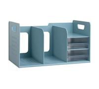 LKYLGYU Libreria da scrivania, organizer da scrivania da ufficio, supporto per documenti, libreria autoportante per scrivania per computer, scrivania organizer per scrivania, mensola D, 37 x 21 x 21