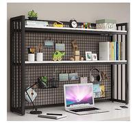 LKYLGYU Organizer da scrivania regolabile con libreria piccola scrivania per computer per esposizione forniture per ufficio