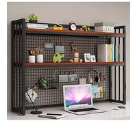 LKYLGYU Piccolo organizer da scrivania regolabile per computer con libreria da scrivania per esposizione forniture per ufficio