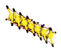 LKYLVEE Modello Integrale Anatomico di Tensione della Colonna - Modello di Fascia Umana - per Ausilio Didattico alla Tensione Fasciale,Giallo,24cm