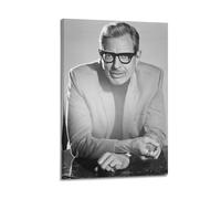 LKZIAPF Jeff Goldblum - Poster su tela, per camera da letto, decorazione per la casa, da appendere, 20 x 30 pollici (50 x 75 cm)