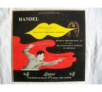 LL 760 Handel Water Music / Fireworks Eduard Van Beinum LP