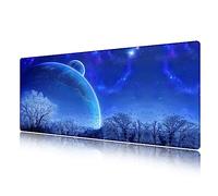 LL-COEUR XXL Gaming Tappetino per Mouse Pad Cielo Stellato Computer Scrivania Mat (800 x 500 x 2 mm)