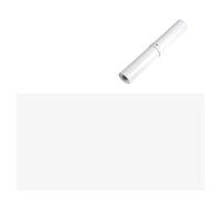 LL-COEUR XXL Pelle Tappetino per Mouse Pad Impermeabile Computer Scrivania Mat (1200 x 600 x 2 mm, Bianco)