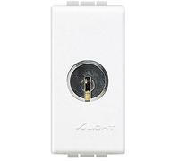Deviatore Bticino LivingLight 1P 16A a chiave N4022