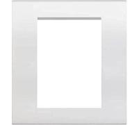 Living Light - Placca 3+3P Bianco Puro - LNC4826BN