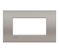Placca Bticino LivingLight AIR sabbia 4 posti LNC4804SB