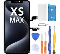 LL TRADER Digitalizzatore touch screen di ricambio per iPhone XS MAX 6,5 pollici LCD Retina con kit di strumenti di riparazione