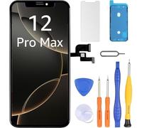 LL TRADER Display per iPhone 12 Pro Max LCD 6.7" di ricambio FHD Touch Screen 3D Touch Digitizer telaio montaggio e riparazione kit 20253