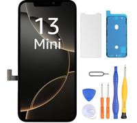 LL TRADER Display per iPhone 13 Mini LCD da 5.4" di ricambio FHD Touch Screen 3D Touch Digitizer telaio montaggio e riparazione kit 20252