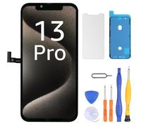 LL TRADER Display per iPhone 13 Pro LCD 6.1" di ricambio per schermo touch screen 3D Touch Digitizer telaio montaggio e riparazione kit 20252