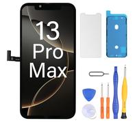 LL TRADER Display per iPhone 13 Pro Max LCD 6.7" di ricambio FHD Touch Screen 3D Touch Digitizer telaio montaggio e riparazione kit 20251