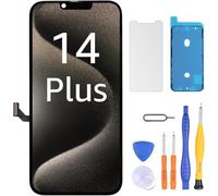LL TRADER Display per iPhone 14 Plus, 6.7" FHD Touch Screen di ricambio per iPhone 14 Plus LCD Digitizer con strumento di riparazione