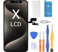 LL TRADER Display per iPhone X LCD 5.8" di ricambio FHD Touch Screen 3D Touch Digitizer telaio montaggio e riparazione kit
