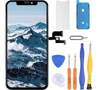 LL TRADER Display per iPhone XS Schermo LCD sostitutivo 5.8 '' Strumento di Riparazione del digitalizzatore Touch Screen per iPhone XS Gruppo Telaio con Modello A1920, A2097, A2098, A2099, A2100