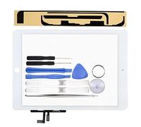 LL TRADER Schermo per iPad Air 1st Gen (iPad 5) in Bianco Colore Parti di Ricambio Touch Screen con Flex Cable Connettore e Strumenti di Riparazione
