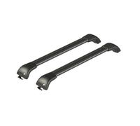 LL4P Silenzio Cx Black Set Completo Barre Portatutto In Alluminio - 89 Cm + 89 C
