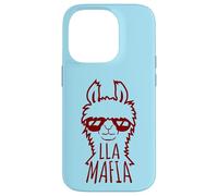Lla Mafia Llama Dire Occhiali da sole Testo Citazione Cool Cartoon Custodia per iPhone 14 Pro