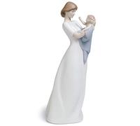 LLADRO' Statua Scultura Figura Statua in Porcellana Il Tesoro della Mamma 32cm M