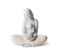 LLADRÓ Figurina La Madre. Figurina Madre di Porcellana.