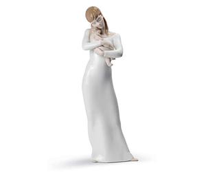 LLADRÓ Figurina Madre Buonanotte angelo mio