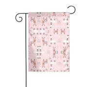 Llama. Bandiera da giardino con stampa 30,5 x 45,7 cm, bandiera di benvenuto, per esterni, per la decorazione del cortile della casa