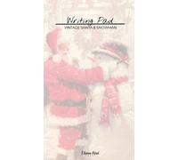 Llama Bird Press Vintage Santa & Snowman Writing Pad (Tascabile)
