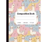 Llama Notebook | Wide Ruled | 110 Pages | 7.5 x 9.25”: Llama Life: Cute Notebook with Llama Cover | Wide Ruled | 110 Pages