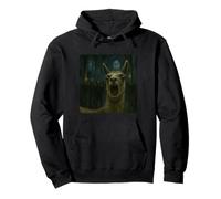 Llama Selfie Zombies Apocalisse Umorismo Divertente Halloween Felpa con Cappuccio