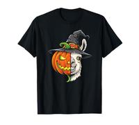 Llama Zucca Jack O Lantern Halloween Bambini Uomo Donna Maglietta