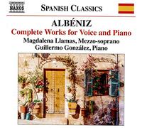 Isaac Albéniz Albéniz: Complete Works for Voice and Piano (CD) Album