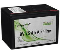 Llampec - Batteria per recinto elettrico, 9 V, 75 Ah, colore nero