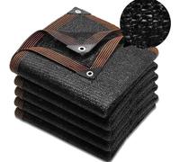 LlAMZYOU 2x8m Rete Ombreggiante con Occhielli, Rete Telo Ombra Resistente Ai Raggi UV, Traspirante Rete Parasole Piante, Bordi Ispessiti Awnings Panno, per Balcone, Verde