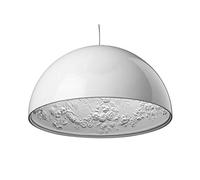 LLAN Lampada A Sospensione Moderna E27 Lampada A Sospensione Industriale In Resina E Metallo, Regolabile In Altezza, Motivo Sky-Garden Design Lampada Da Soffitto For Soggiorno Sala Da Pranzo Tavolino