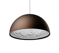 LLAN Lampada A Sospensione Moderna E27 Lampada A Sospensione Industriale In Resina E Metallo, Regolabile In Altezza, Motivo Sky-Garden Design Lampada Da Soffitto For Soggiorno Sala Da Pranzo Tavolino