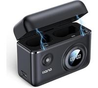 llano 18 W Caricabatterie Rapido Doppia USB-C Compatibile con Ace/Ace Pro Action Camera Intelligente, Display Digitale Intelligente Copertura Snap Magnetica