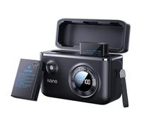 llano EN-EL14 Caricabatterie Doppio + 2 Batterie Ricaricabili con Ingresso USB-C Compatibile con Nikon D3100 D3200 D3300 D3400 D3500 D5100 D5200 D5300 D5500 D5600 DF Coolpix P7000 P7100 P7700 P7800