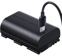 llano LP-E6NH Batteria (ingresso USB-C) 2400 mAh Batteria Sostitutiva Compatibile con Canon EOS R7, R5, R6, R6 II, R, 5DIV, 6DII, 7DII, 80D, 90D
